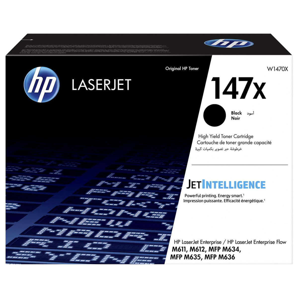 Musta värikasetti: HP W1470X (147X) | Finink.com