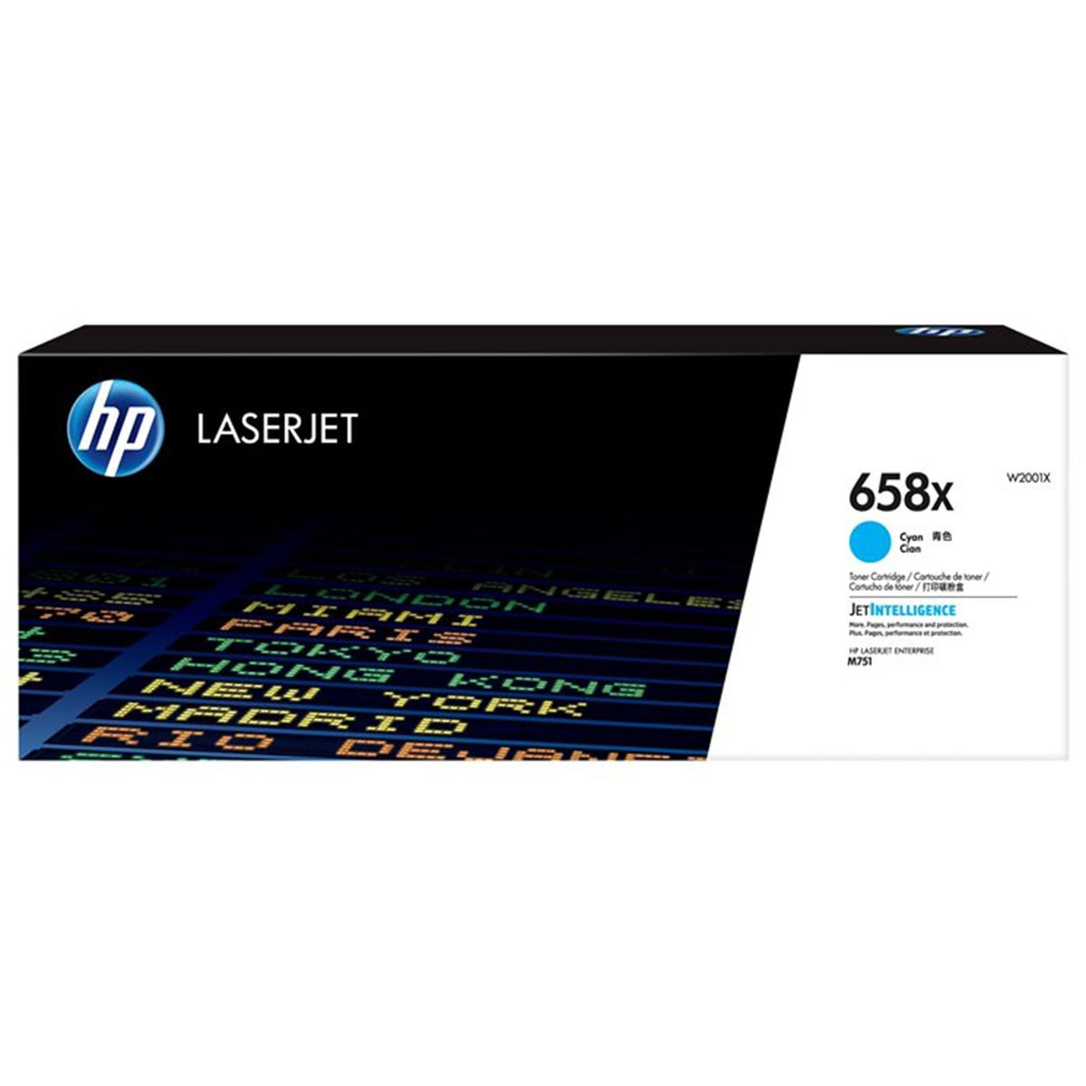 Cyan värikasetti: HP W2001X (658X) | Finink.com