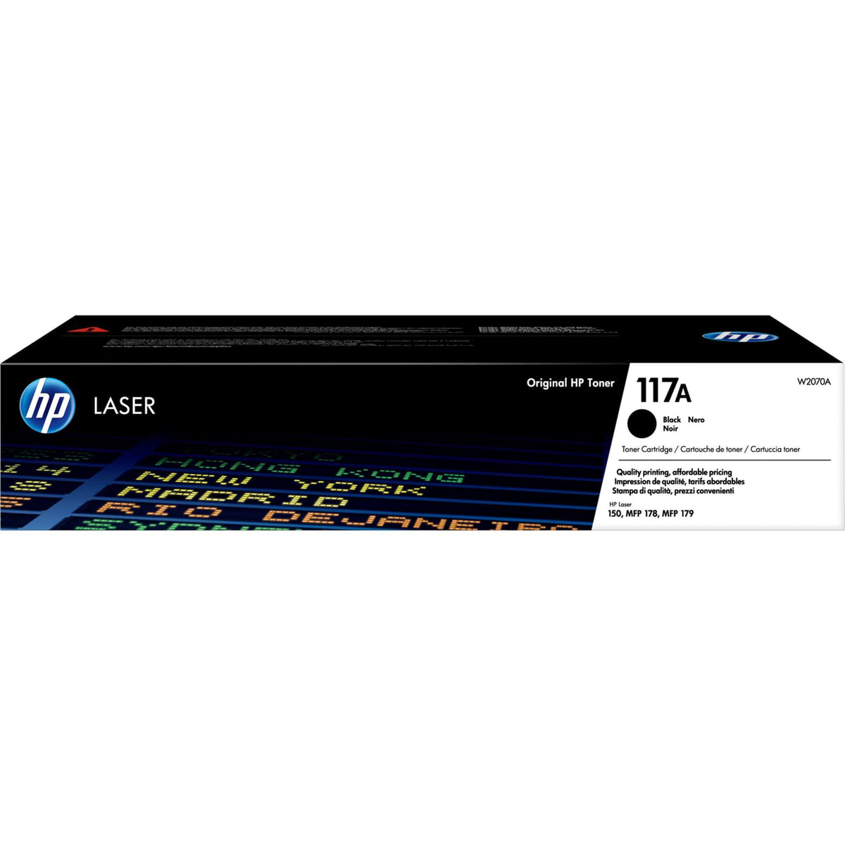 Musta värikasetti: HP W2070A (117A) | Finink.com