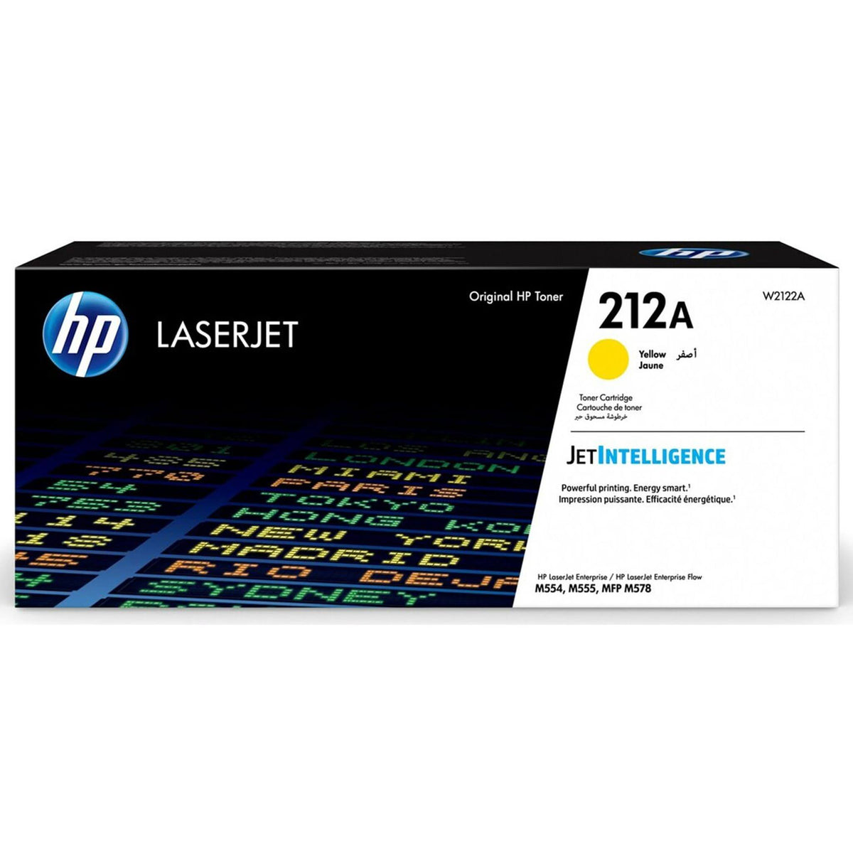 Keltainen värikasetti: HP W2122A (212A) | Finink.com