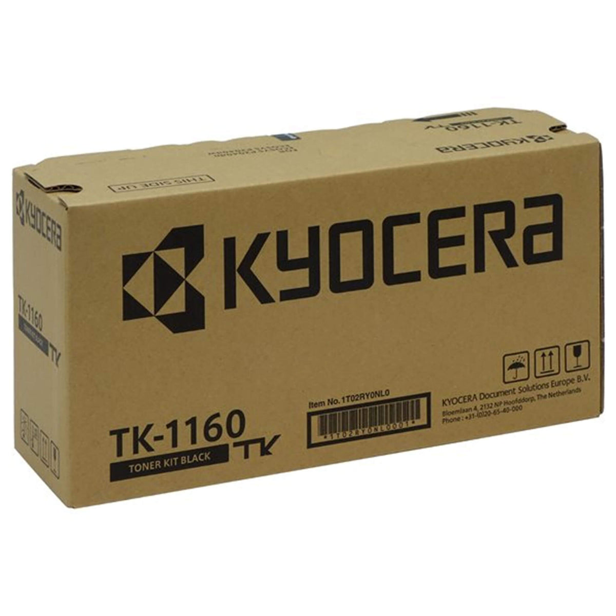 Musta värikasetti: Kyosera 1T02RY0NL0 (TK-1160) | Finink.com