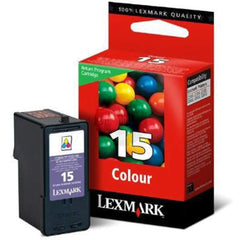 Lexmark #15 kolmevärinen mustekasetti (018C2110E)