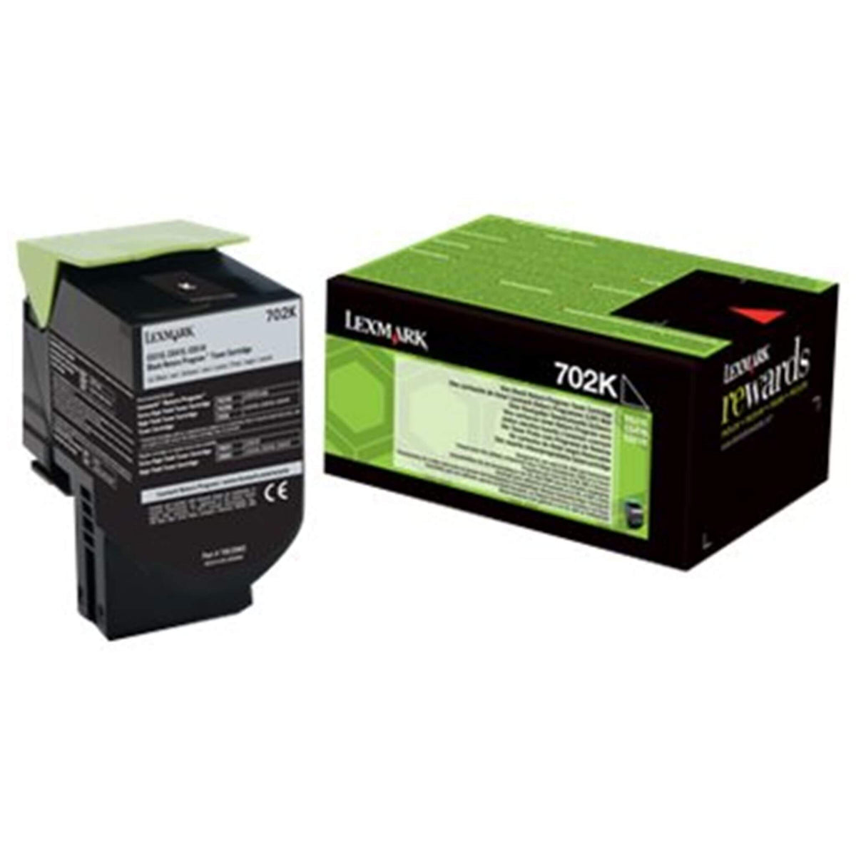 Musta värikasetti: Lexmark 70C20K0 (702 K) LRP | Finink.com