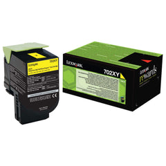 Lexmark 702 XY keltainen värikasetti (70C2XY0)