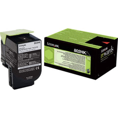 Lexmark 802 HK musta värikasetti (80C2HK0)