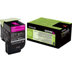 Lexmark 802 HM magenta värikasetti (80C2HM0)