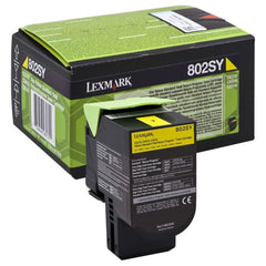 Lexmark 802 SY keltainen värikasetti (80C2SY0)