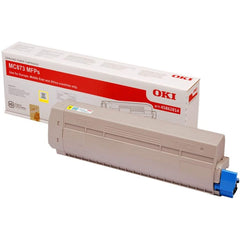 OKI 45862814 keltainen värikasetti