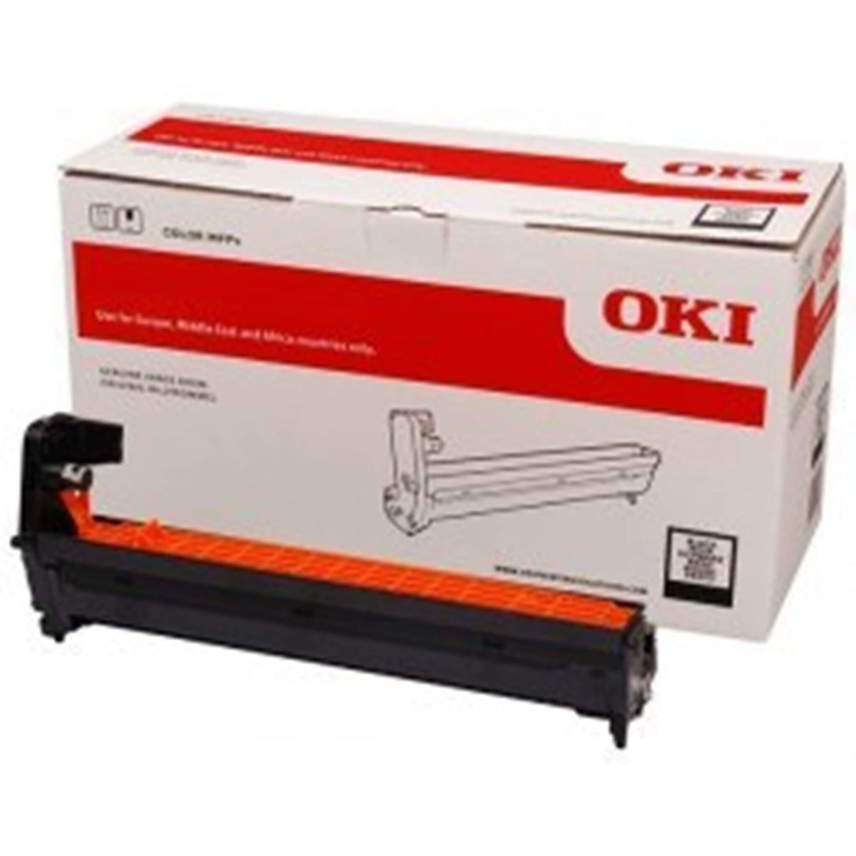 Rumpu, musta OKI 46484108 | Finink.com