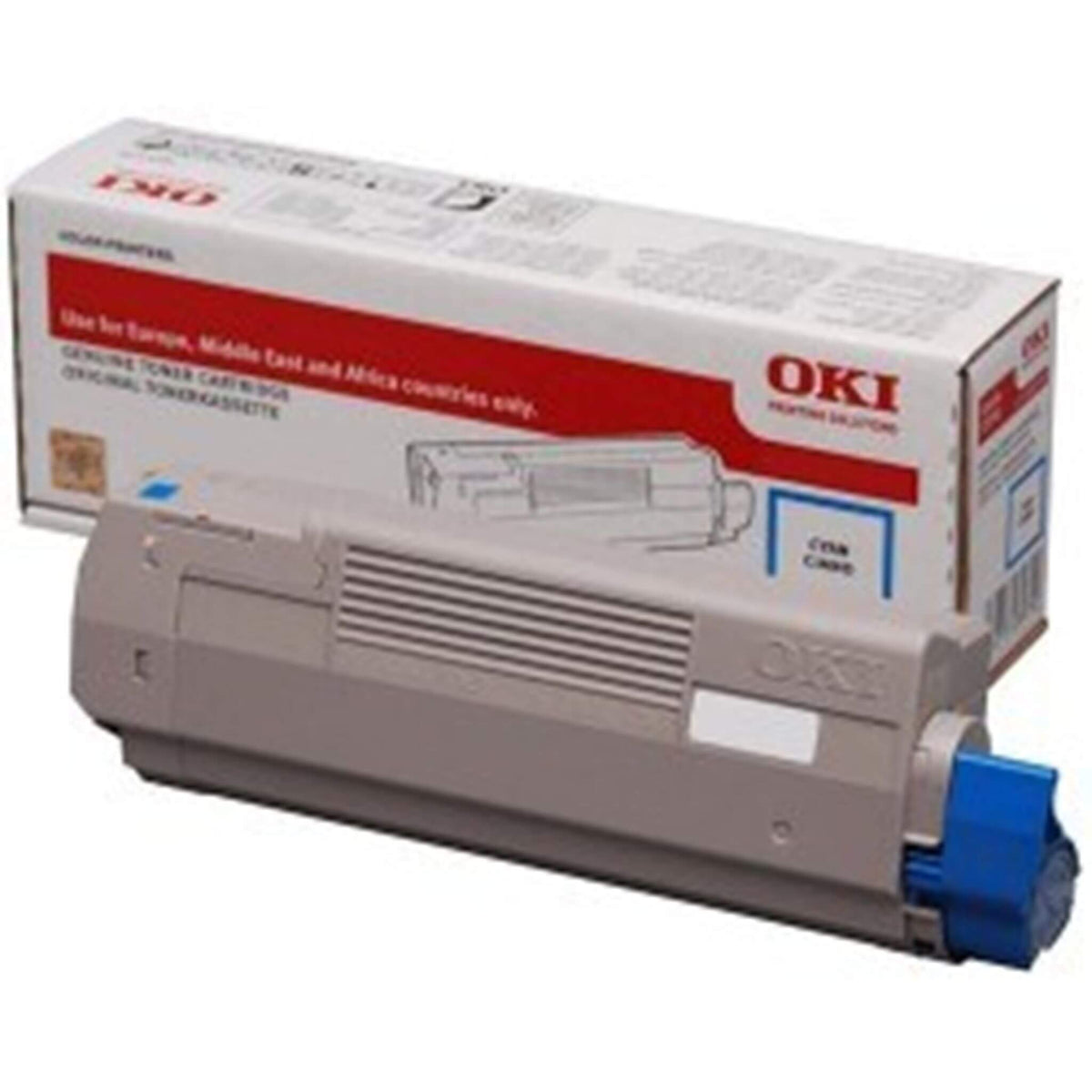 Cyan värikasetti: OKI 46490403 | Finink.com