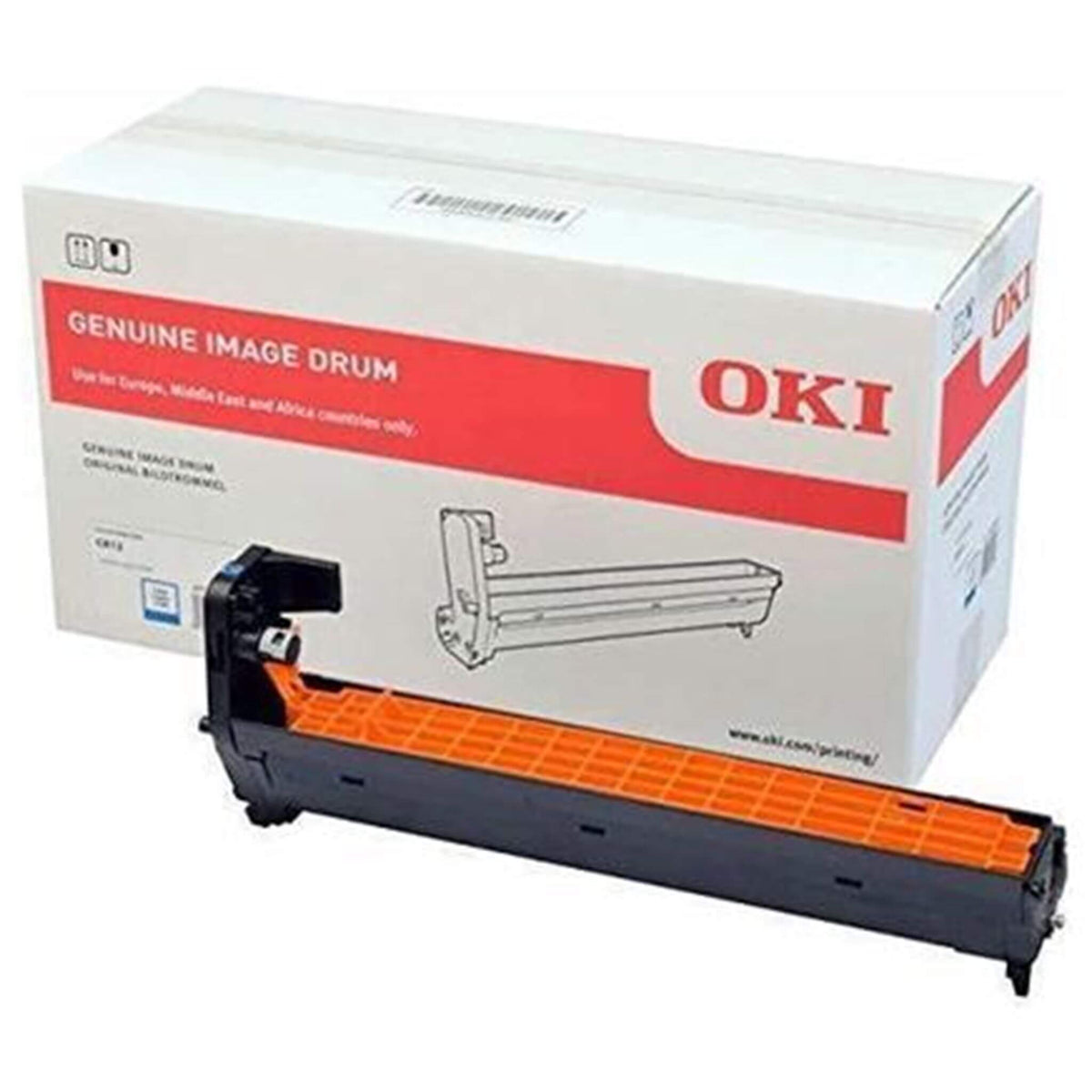 Rumpu, keltainen OKI 46857505 | Finink.com