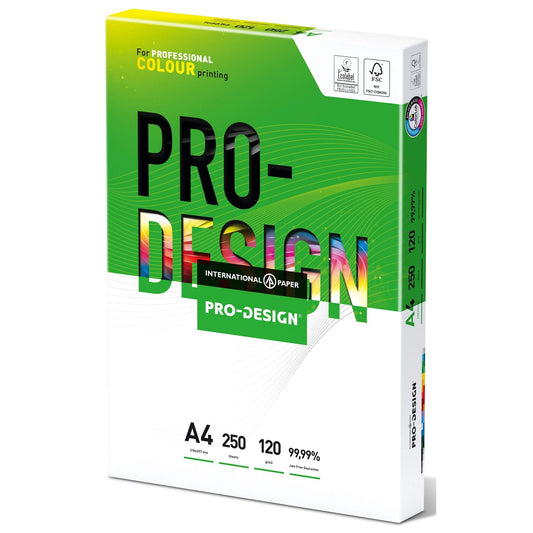 Pro Design -kopiopaperi A4 120g (250), PRO-4120 | Finink.com