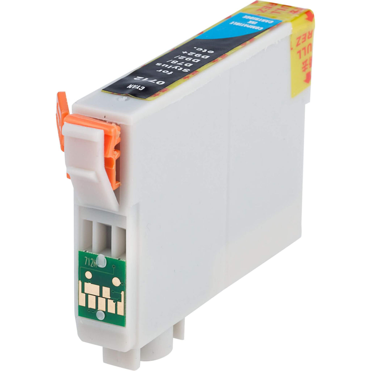 Cyan mustepatruuna, korvaa Epson T0712 | Finink.com