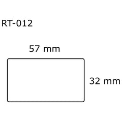 Yleistarra, korvaa Dymo 11354 - RT-012