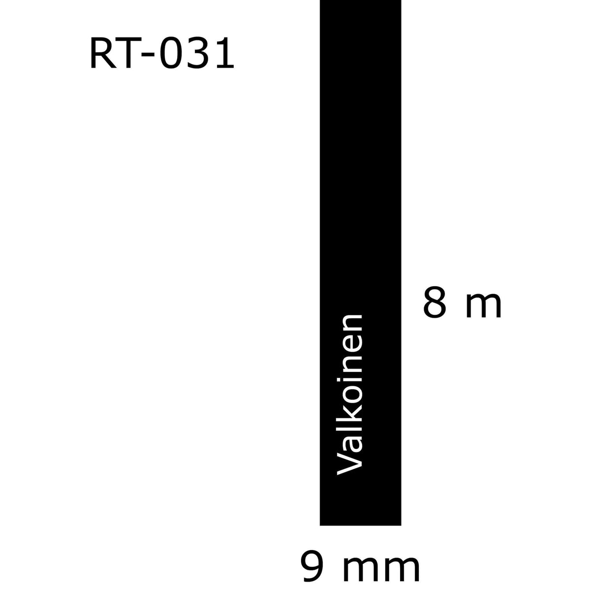 Laminoitu tarranauha, korvaa Brother TZe-325 | Finink.com