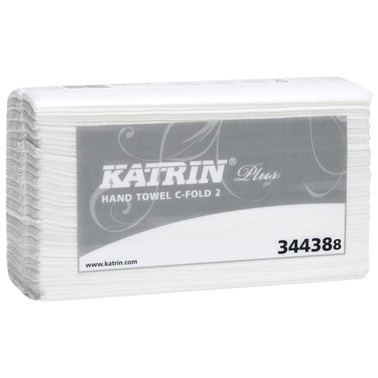 Katrin Plus käsipyyhe C-fold valkoinen | Finink.com