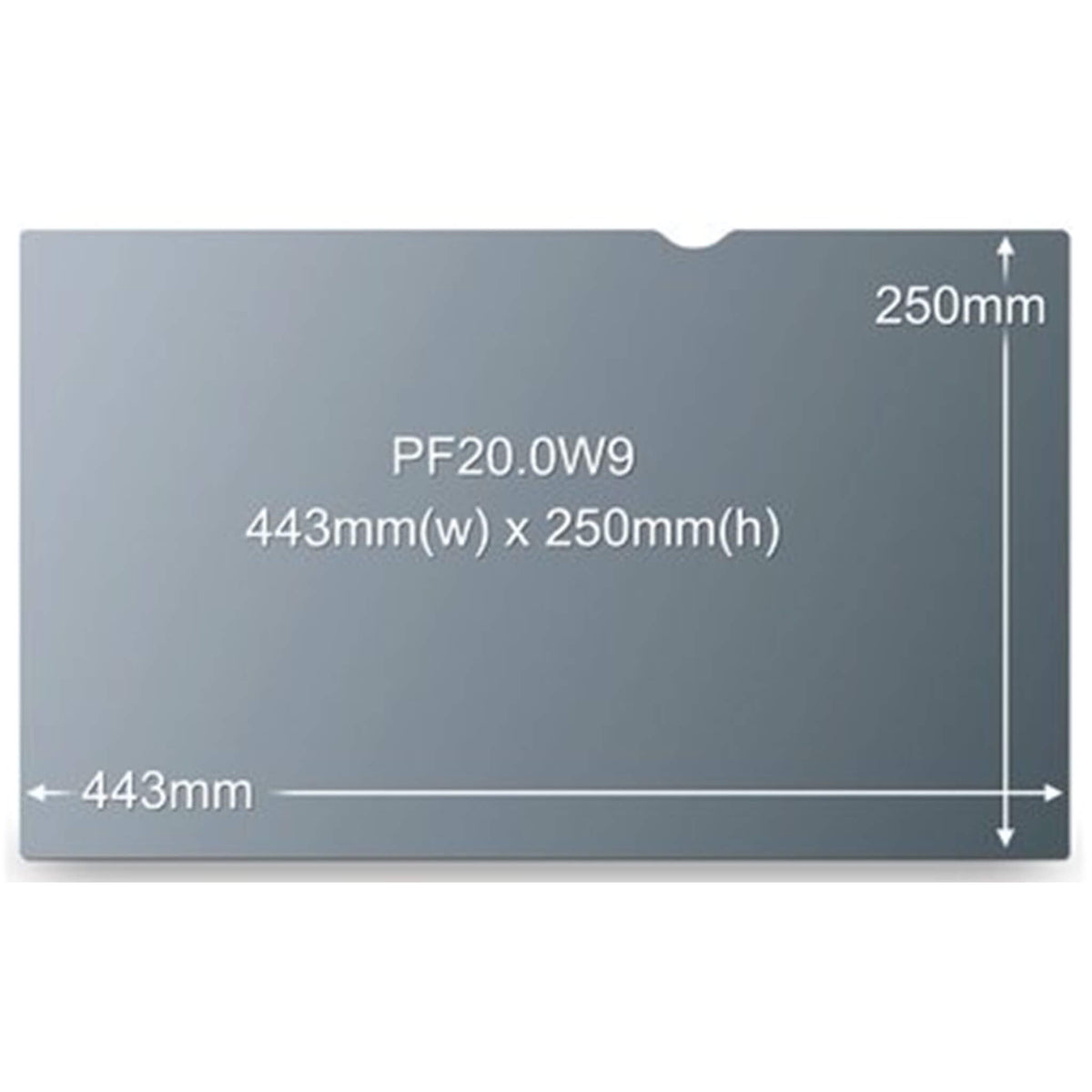 3M™ PF20.0W9 kehyksetön tietoturvasuoja | Finink.com